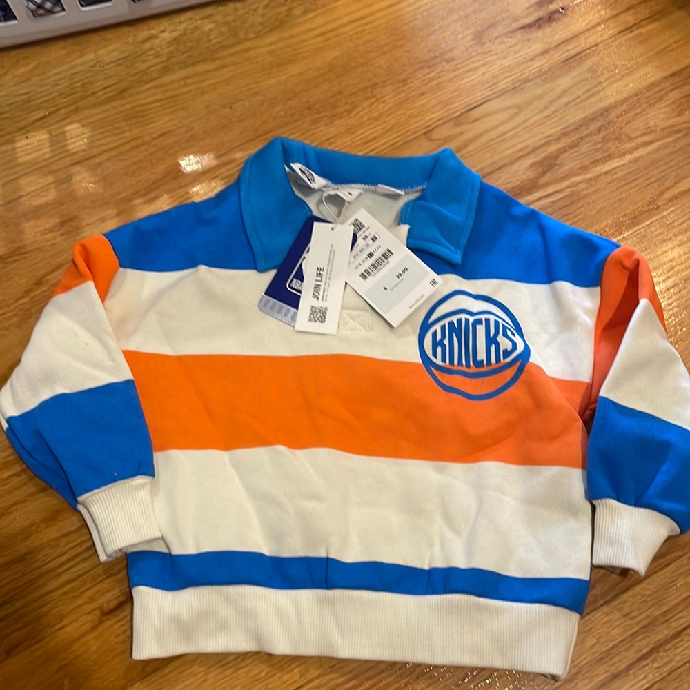 Zara Knicks long sleeve shirt
